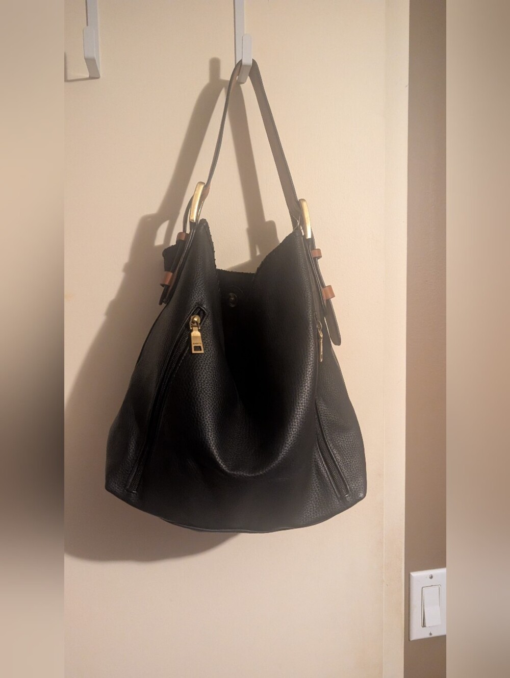 Jen & Co Hobo Shoulder Bag - Black